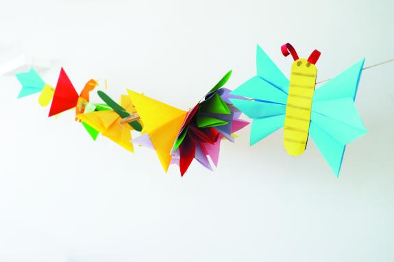 Origami Schmetterlinge